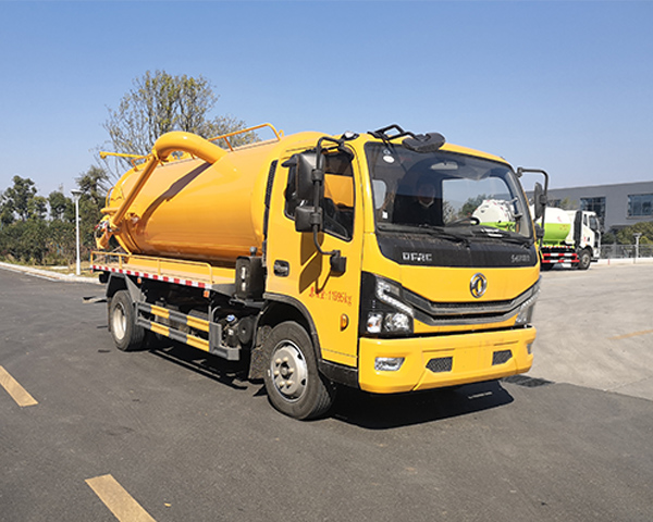 程力牌CL5120GXW6HQ型吸污車